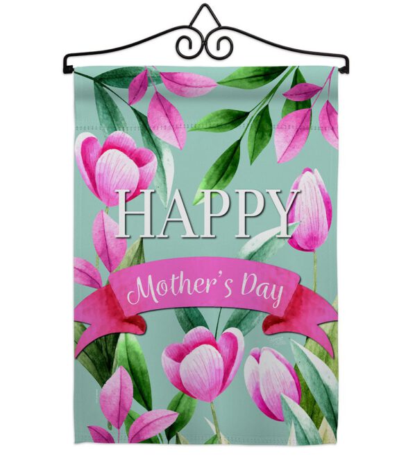 Happy Mother's Day - Mother's Day Summer Vertical Impressions Decorative Flags HG115173 Made In USA - Image 7