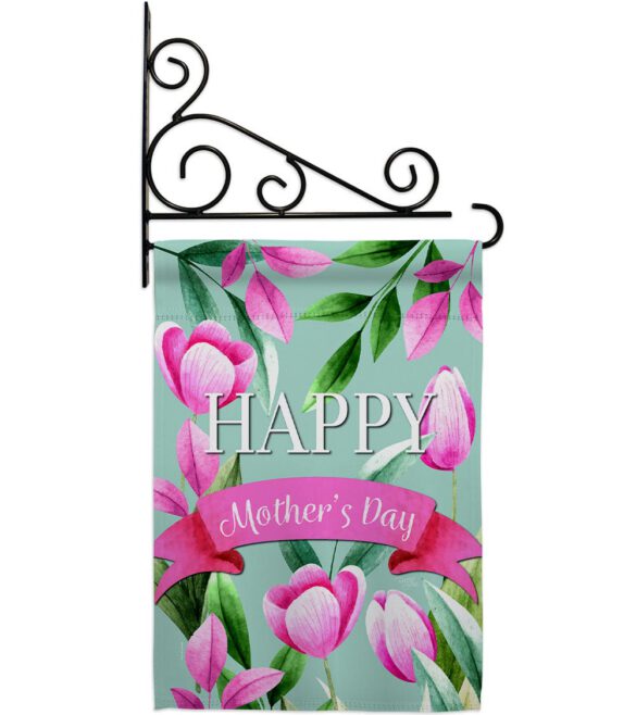 Happy Mother's Day - Mother's Day Summer Vertical Impressions Decorative Flags HG115173 Made In USA - Image 8