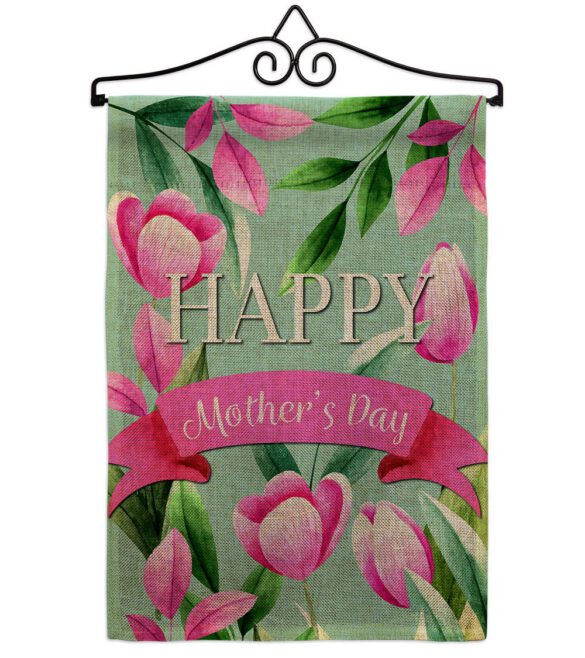 Happy Mother's Day - Mother's Day Summer Vertical Impressions Decorative Flags HG115173 Made In USA - Image 17