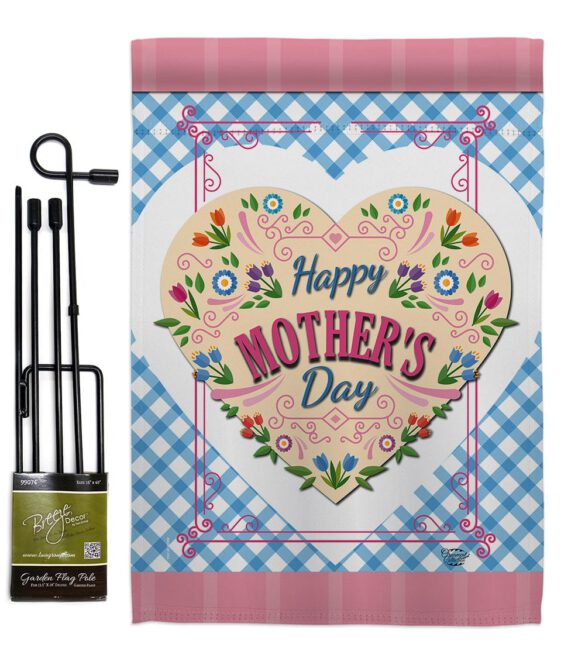 Floral Mother Day - Mother's Day Summer Vertical Impressions Decorative Flags HG192168 Made In USA - Image 4