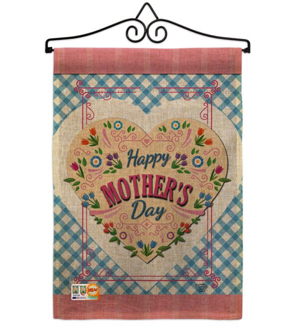 Floral Mother Day - Mother's Day Summer Vertical Impressions Decorative Flags HG192168 Made In USA - Image 10