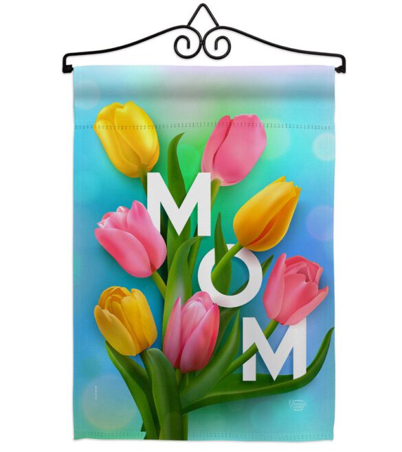 Happy Mom's Day - Mother's Day Summer Vertical Impressions Decorative Flags HG192367 Made In USA - Image 7