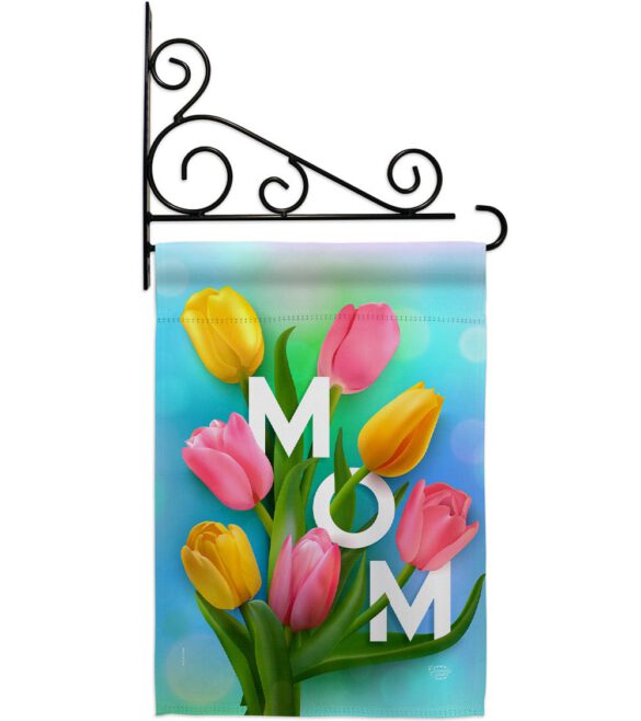 Happy Mom's Day - Mother's Day Summer Vertical Impressions Decorative Flags HG192367 Made In USA - Image 8