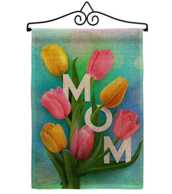 Happy Mom's Day - Mother's Day Summer Vertical Impressions Decorative Flags HG192367 Made In USA - Image 17