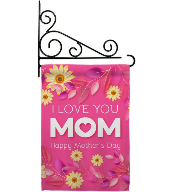 Happy Mother's Day - Mother's Day Summer Vertical Impressions Decorative Flags HG192368 Made In USA - Image 8