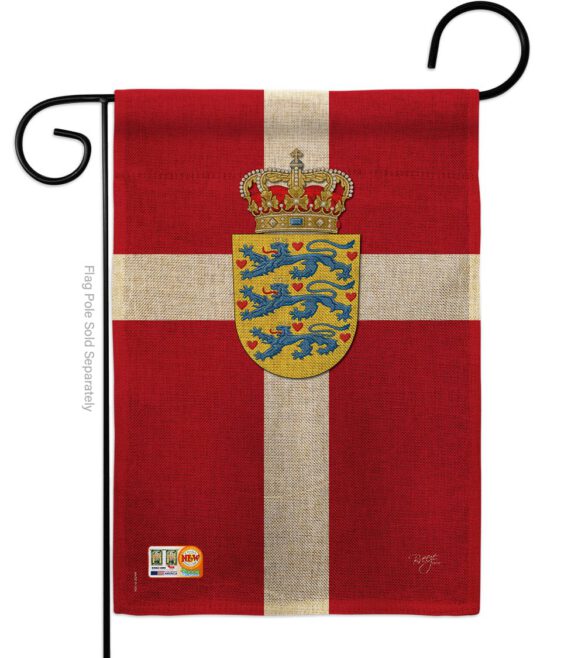 Denmark - Nationality Flags of the World Vertical Impressions Decorative Flags HG108093 Made In USA - Image 8