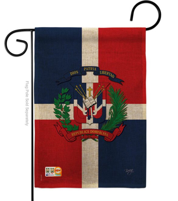 Dominican Republic - Nationality Flags of the World Vertical Impressions Decorative Flags HG108156 Made In USA - Image 8