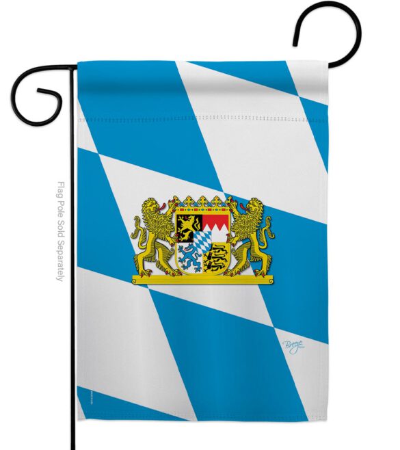 Bavaria - Nationality Flags of the World Vertical Impressions Decorative Flags HG108202 Made In USA - Image 2