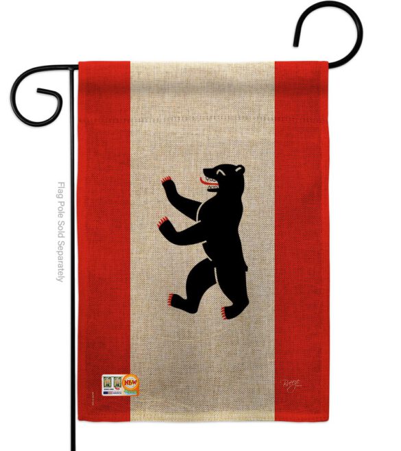 Berlin - Nationality Flags of the World Vertical Impressions Decorative Flags HG108232 Made In USA - Image 8