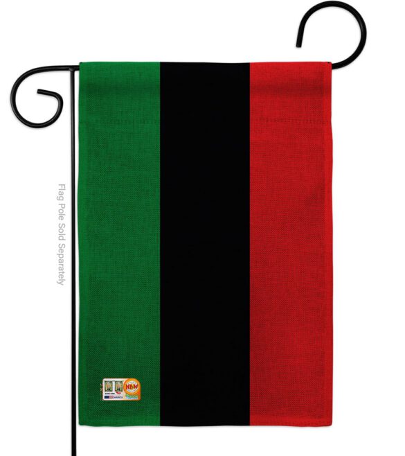 African American - Nationality Flags of the World Vertical Impressions Decorative Flags HG140001 Made In USA - Image 9
