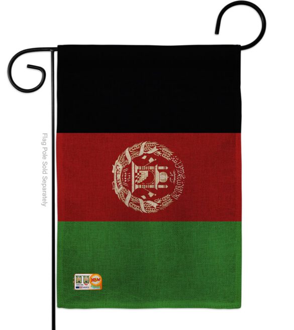 Afghanistan - Nationality Flags of the World Vertical Impressions Decorative Flags HG140002 Made In USA - Image 9