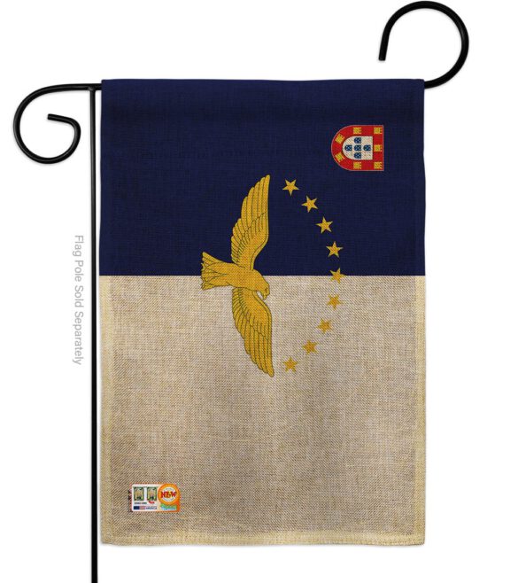 Azores - Nationality Flags of the World Vertical Impressions Decorative Flags HG140019 Made In USA - Image 9