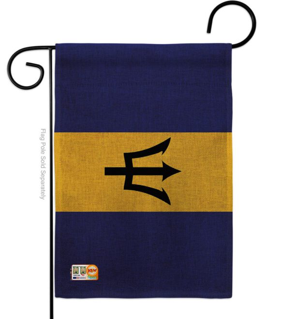 Barbados - Nationality Flags of the World Vertical Impressions Decorative Flags HG140023 Made In USA - Image 9