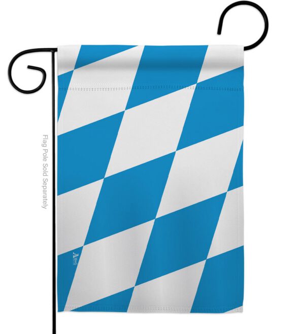 Bavaria - Nationality Flags of the World Vertical Impressions Decorative Flags HG140025 Made In USA - Image 2