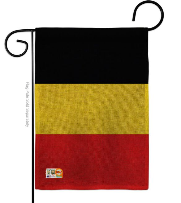 Belgium - Nationality Flags of the World Vertical Impressions Decorative Flags HG140027 Made In USA - Image 8