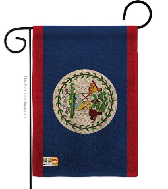 Belize - Nationality Flags of the World Vertical Impressions Decorative Flags HG140028 Made In USA - Image 8