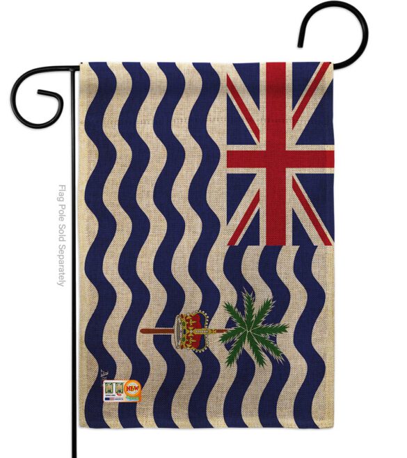 British Indian Ocean Territory - Nationality Flags of the World Vertical Impressions Decorative Flags HG140038 Made In USA - Image 8