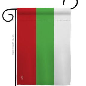 Bulgaria - Nationality Flags of the World Vertical Impressions Decorative Flags HG140040 Made In USA