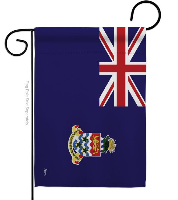 Cayman Islands - Nationality Flags of the World Vertical Impressions Decorative Flags HG140048 Made In USA