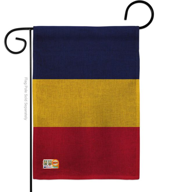 Chad - Nationality Flags of the World Vertical Impressions Decorative Flags HG140050 Made In USA - Image 8