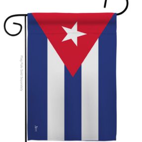 Cuba - Nationality Flags of the World Vertical Impressions Decorative Flags HG140062 Made In USA