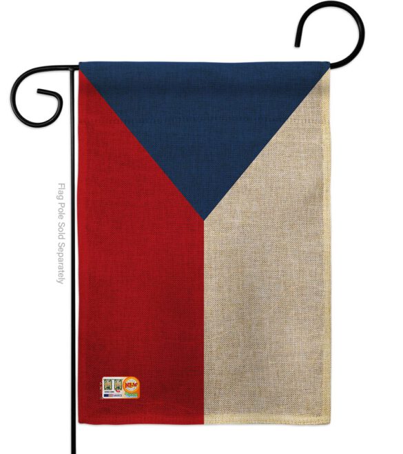 Czech Republic - Nationality Flags of the World Vertical Impressions Decorative Flags HG140066 Made In USA - Image 8