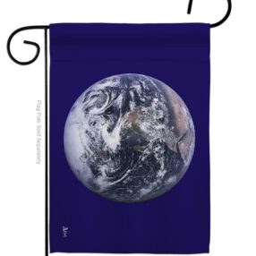 Earth - Nationality Flags of the World Vertical Impressions Decorative Flags HG140071 Made In USA