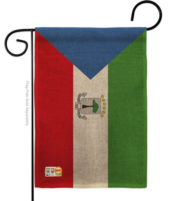 Equatorial Guinea - Nationality Flags of the World Vertical Impressions Decorative Flags HG140077 Made In USA - Image 8