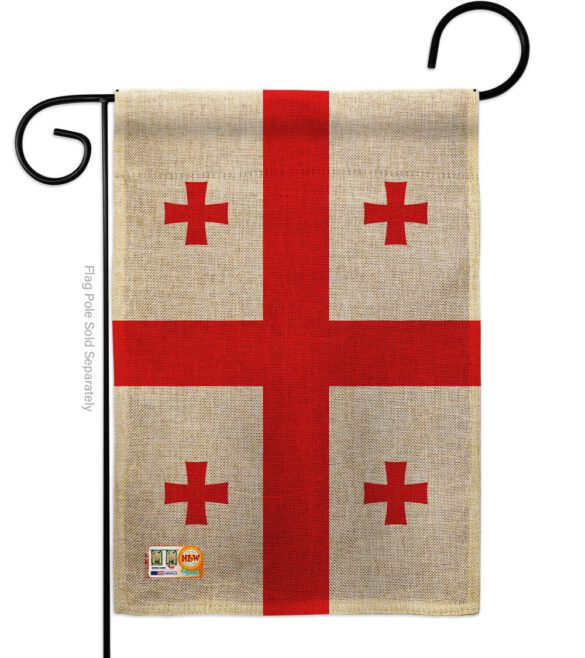 Georgia Republic - Nationality Flags of the World Vertical Impressions Decorative Flags HG140089 Made In USA - Image 8