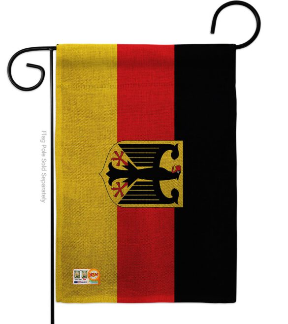 Germany w/Eagle - Nationality Flags of the World Vertical Impressions Decorative Flags HG140090 Made In USA - Image 8