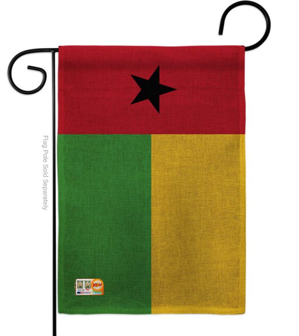 Guinea-Bissau - Nationality Flags of the World Vertical Impressions Decorative Flags HG140101 Made In USA - Image 8