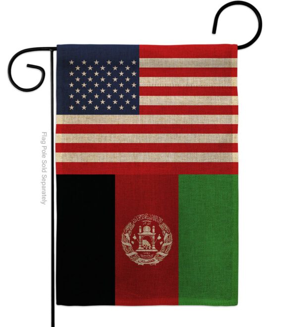 Afghanistan US Friendship - Nationality Flags of the World Vertical Impressions Decorative Flags HG140271 Made In USA - Image 12
