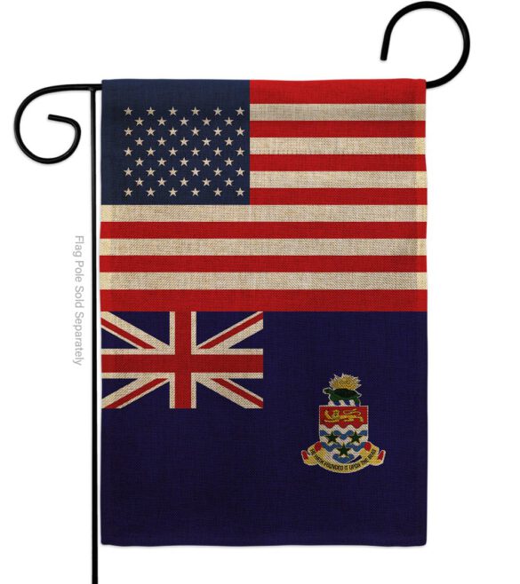 Cayman Islands US Friendship - Nationality Flags of the World Vertical Impressions Decorative Flags HG140331 Made In USA - Image 11