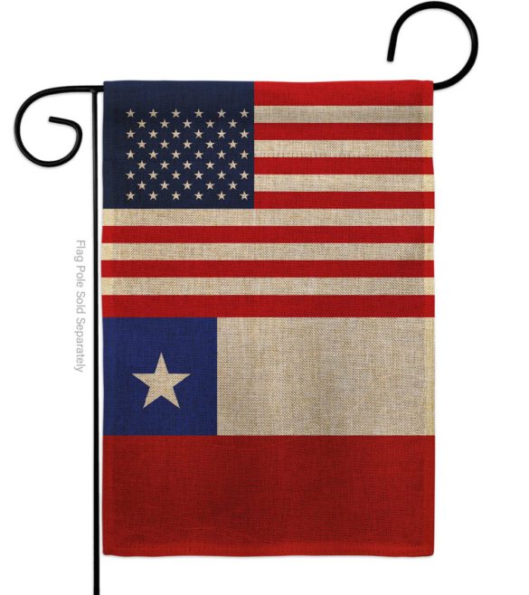 Chile US Friendship - Nationality Flags of the World Vertical Impressions Decorative Flags HG140335 Made In USA - Image 11