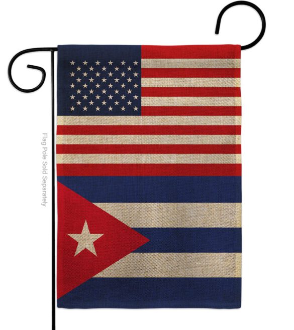 Cuba US Friendship - Nationality Flags of the World Vertical Impressions Decorative Flags HG140350 Made In USA - Image 11