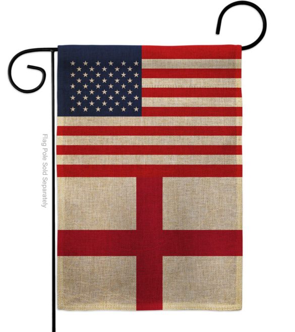 England US Friendship - Nationality Flags of the World Vertical Impressions Decorative Flags HG140368 Made In USA - Image 11