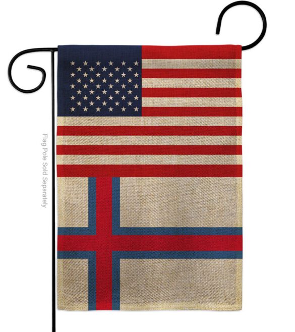 Faroe Islands US Friendship - Nationality Flags of the World Vertical Impressions Decorative Flags HG140376 Made In USA - Image 13