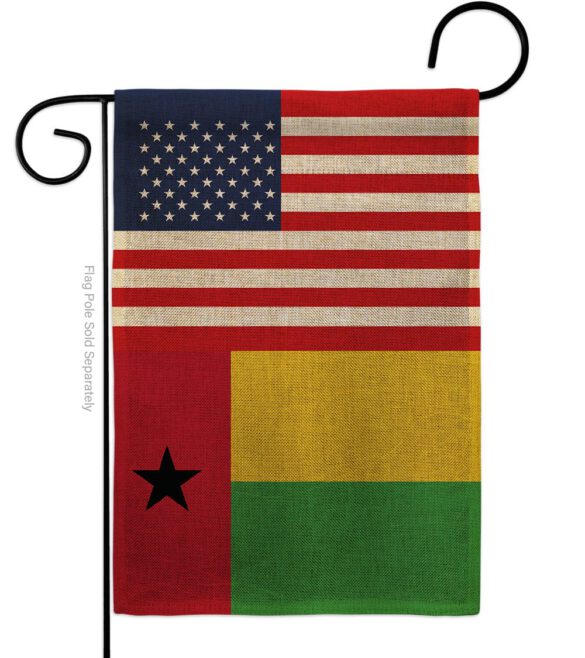 Guinea-Bissau US Friendship - Nationality Flags of the World Vertical Impressions Decorative Flags HG140394 Made In USA - Image 11