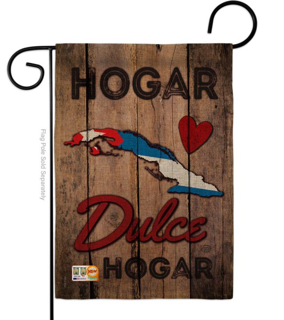 Country Cuba Hogar Dulce Hogar - Nationality Flags of the World Vertical Impressions Decorative Flags HG191167 Made In USA - Image 8