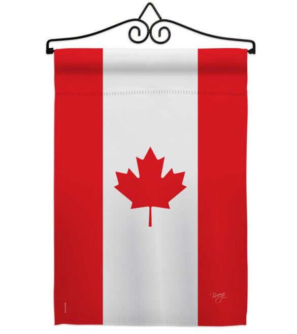 Canada - Nationality Flags of the World Vertical Impressions Decorative Flags HG108008 Made In USA - Image 7