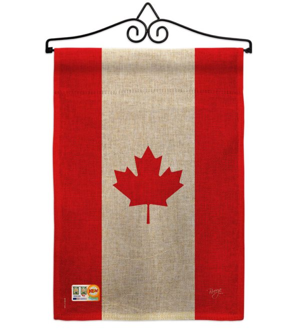 Canada - Nationality Flags of the World Vertical Impressions Decorative Flags HG108008 Made In USA - Image 10