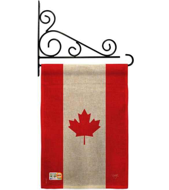 Canada - Nationality Flags of the World Vertical Impressions Decorative Flags HG108008 Made In USA - Image 12