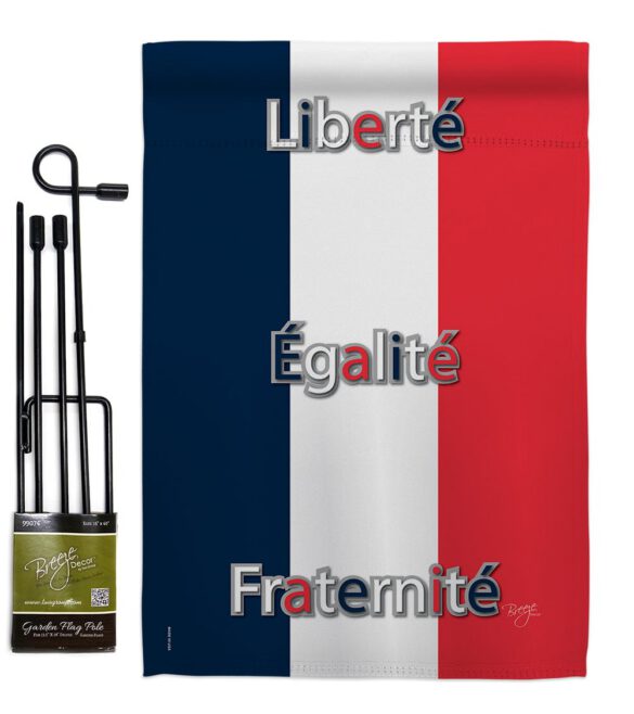 France - Nationality Flags of the World Vertical Impressions Decorative Flags HG108089 Made In USA - Image 4
