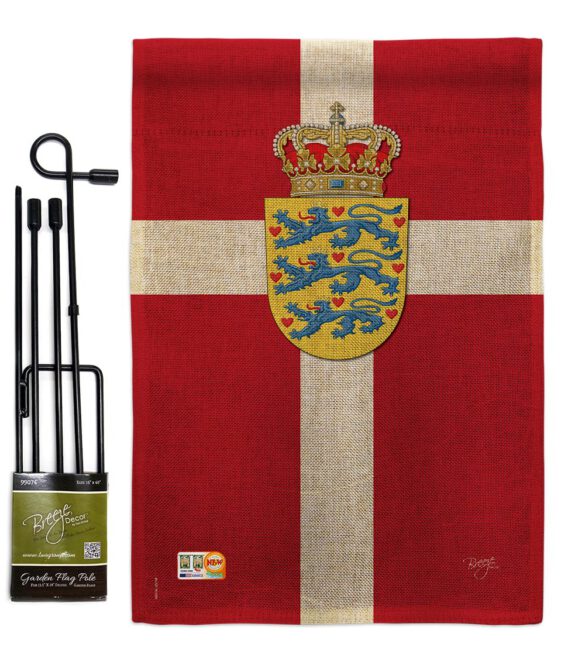 Denmark - Nationality Flags of the World Vertical Impressions Decorative Flags HG108093 Made In USA - Image 9