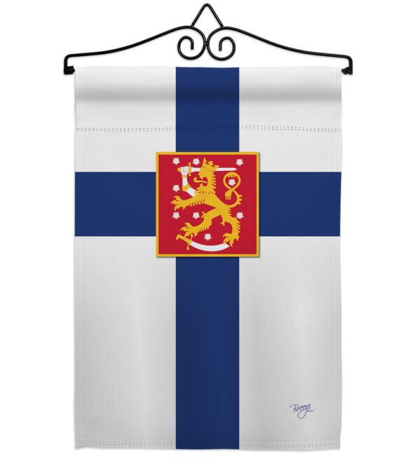 Finland - Nationality Flags of the World Vertical Impressions Decorative Flags HG108103 Made In USA - Image 7