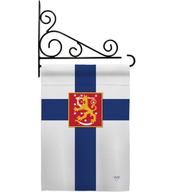 Finland - Nationality Flags of the World Vertical Impressions Decorative Flags HG108103 Made In USA - Image 11