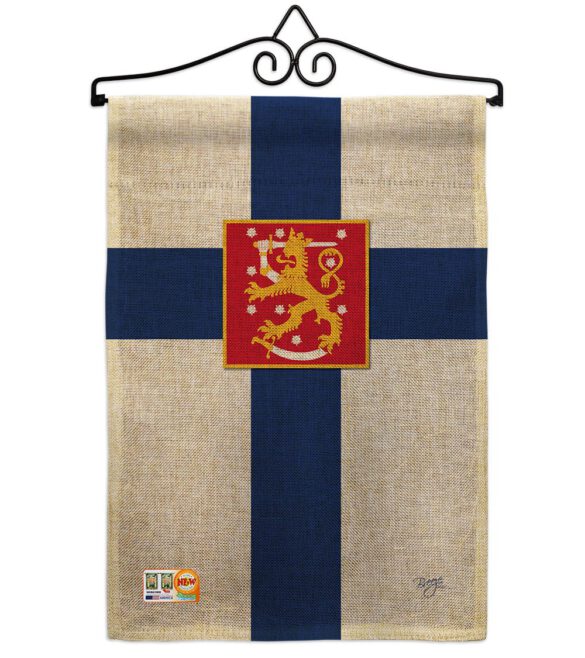 Finland - Nationality Flags of the World Vertical Impressions Decorative Flags HG108103 Made In USA - Image 10