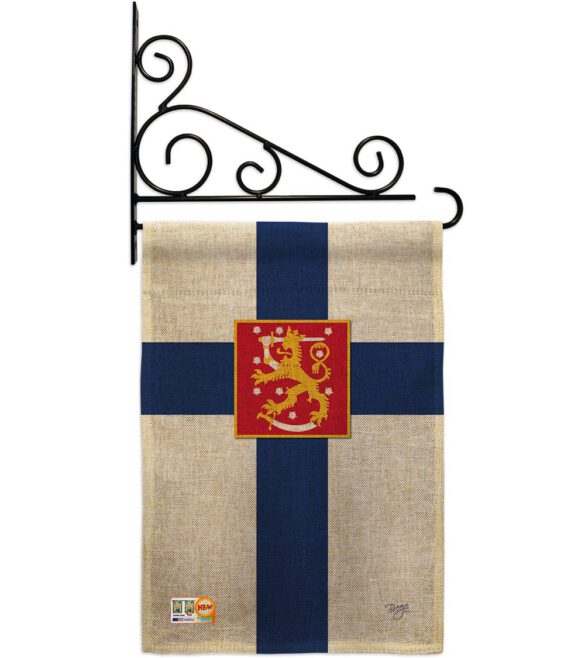Finland - Nationality Flags of the World Vertical Impressions Decorative Flags HG108103 Made In USA - Image 12