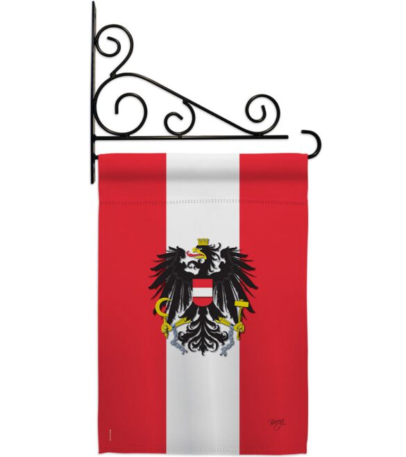 Austria - Nationality Flags of the World Vertical Impressions Decorative Flags HG108119 Made In USA - Image 12