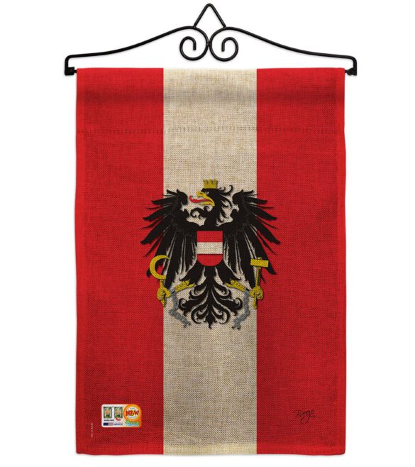 Austria - Nationality Flags of the World Vertical Impressions Decorative Flags HG108119 Made In USA - Image 11